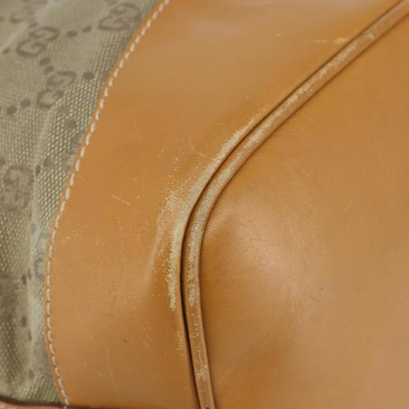 GUCCI GG Canvas Shoulder Bag Beige Gold 001 854 1627 Auth ep10612 - Picture 14 of 16